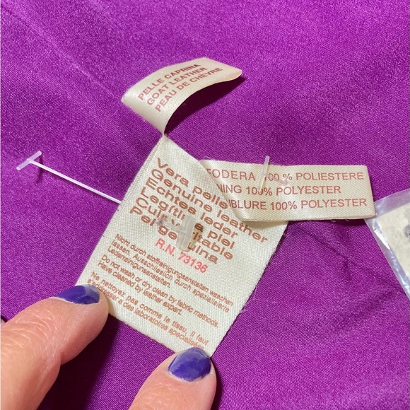 Perfectly Purple Suede Dress Coat - Picture 6 of 8